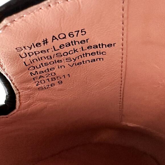 J. Crew Black Leather Clogs Size 9 Style AQ675 - Picture 10 of 11